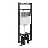 Картинка анонса товара «инсталляция для унитаза wasserkraft dinkel 58tlt.010.me.pb02 с клавишей смыва черный»