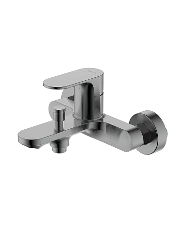 Смеситель для ванны Aquatek АЛЬФА AQ1940BGM оружейная сталь Смеситель для ванны Aquatek АЛЬФА AQ1940BGM оружейная сталь