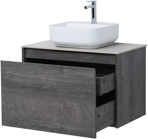 Тумба под раковину Aquanet Nova Lite 75 дуб рошелье (1 ящик) 00242274 Тумба под раковину Aquanet Nova Lite 75 дуб рошелье (1 ящик) 00242274