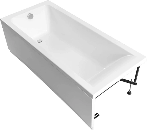 Акриловая ванна Aquanet Aura 175x70 00362713 с каркасом Акриловая ванна Aquanet Aura 175x70 00362713 с каркасом
