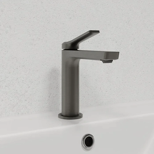 Смеситель для раковины IDDIS Parker (PARGM00i01) матовый графит Смеситель для раковины IDDIS Parker (PARGM00i01) матовый графит