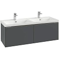 Тумба под раковину Villeroy & Boch Subway 3.0 Graphite / Graphite C56702VR C56702VR Тумба под раковину Villeroy & Boch Subway 3.0 Graphite / Graphite C56702VR C56702VR