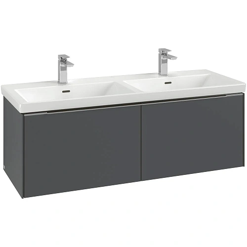Тумба под раковину Villeroy & Boch Subway 3.0 Graphite / Graphite C56702VR C56702VR Тумба под раковину Villeroy & Boch Subway 3.0 Graphite / Graphite C56702VR C56702VR