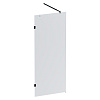 Картинка анонса товара «душевая перегородка am.pm x-joy w94uwi-80-f1-bte 80x195, стекло прозрачное 8 мм с покрытием, профиль черный»