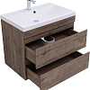 Тумба под раковину Aquanet Нота New 75 дуб веллингтон табак 00334192 подвесная Тумба под раковину Aquanet Нота New 75 дуб веллингтон табак 00334192 подвесная
