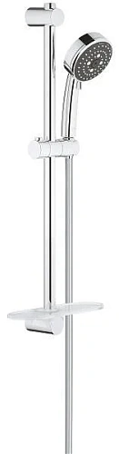 Душевой гарнитур GROHE QuickFix Vitalio Comfort 100 New III, 9,5 л/мин, 600 мм, с полочкой (26096000 Душевой гарнитур GROHE QuickFix Vitalio Comfort 100 New III, 9,5 л/мин, 600 мм, с полочкой (26096000