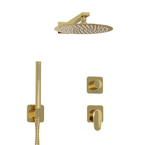 Душевая система WasserKRAFT A2151.277.183.208.280.197.281 встраиваемая золото Душевая система WasserKRAFT A2151.277.183.208.280.197.281 встраиваемая золото
