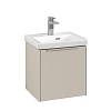 Картинка анонса товара «тумба под раковину villeroy &amp; boch subway 3.0 cashmere grey / cashmere grey c58202vn»