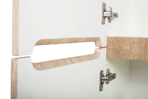 Шкаф-пенал BelBagno ETNA-1500-2A-SC-WO-P-L Rovere Bianco подвесной 400x300 Шкаф-пенал BelBagno ETNA-1500-2A-SC-WO-P-L Rovere Bianco подвесной 400x300