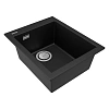 Кухонная мойка Paulmark DECORATION 41 PM934150-AN, ANTRACITE, 410х500 мм Кухонная мойка Paulmark DECORATION 41 PM934150-AN, ANTRACITE, 410х500 мм