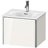 Картинка анонса товара «тумба под раковину duravit xsquare xs422102222 подвесная 51 см белая глянцевый»