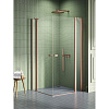 Картинка анонса товара «душевой уголок new trendy new soleo copper brushed 100x120x195 k-2023 (брашированная медь)»