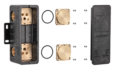 Скрытая часть Remer RRBOX92 на 2 выхода Скрытая часть Remer RRBOX92 на 2 выхода