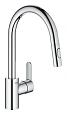 Смеситель для кухни GROHE Eurostyle Cosmopolitan, высокий излив, хром (31482003) Смеситель для кухни GROHE Eurostyle Cosmopolitan, высокий излив, хром (31482003)