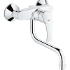 Смеситель для кухни GROHE Eurosmart new настенный, вынос 150 мм, хром (31391002) Смеситель для кухни GROHE Eurosmart new настенный, вынос 150 мм, хром (31391002)