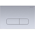 Клавиша смыва Aquatek Хром матовая (клавиши прямоугольные) KDI-0000014 Клавиша смыва Aquatek Хром матовая (клавиши прямоугольные) KDI-0000014