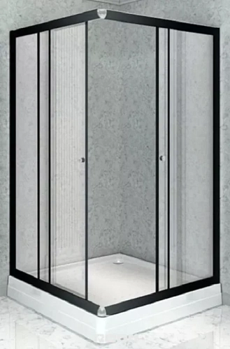 Душевой уголок Radomir Дрим 90х100 1-09-6-0-0-1210 прямоугольный стекла прозрачные, профиль черный Душевой уголок Radomir Дрим 90х100 1-09-6-0-0-1210 прямоугольный стекла прозрачные, профиль черный