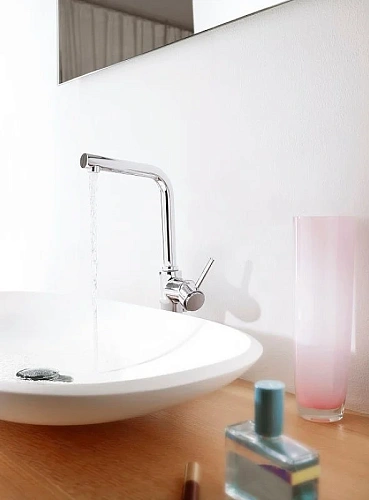 Смеситель для раковины GROHE Atrio 7° с донным клапаном, хром (32129001) Смеситель для раковины GROHE Atrio 7° с донным клапаном, хром (32129001)