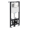 Картинка анонса товара «инсталляция для унитаза wasserkraft aller 10tlt.010.me.bn03 с клавишей смыва никель»