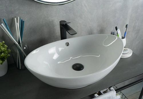 Раковина Gid N9019 51108 накладная белая 60x37x19 Раковина Gid N9019 51108 накладная белая 60x37x19