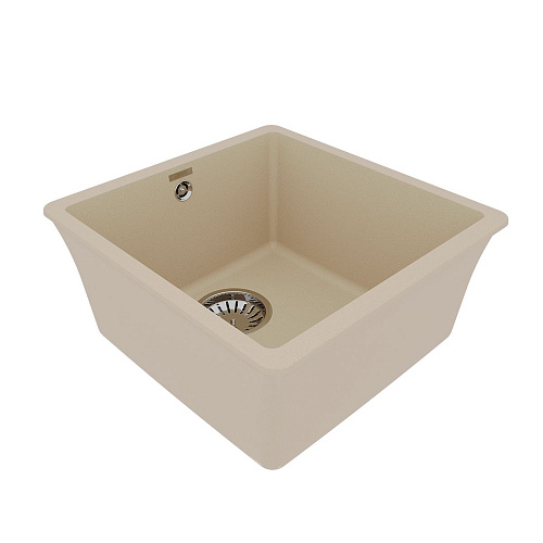 Кухонная мойка Lemark SINARA 400-U встраиваемая снизу из кварцгранита, бежевый 9910062 Кухонная мойка Lemark SINARA 400-U встраиваемая снизу из кварцгранита, бежевый 9910062