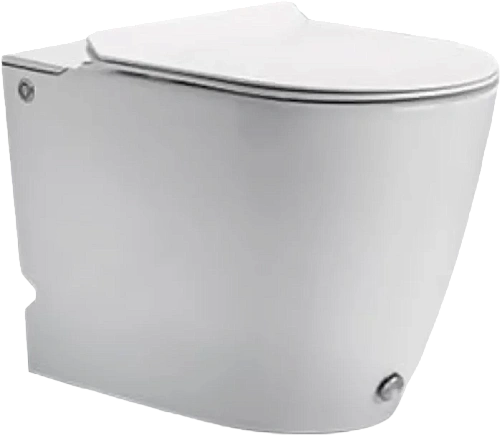 Унитаз приставной Ceruttispa BARBARIA Pulse CT7264 с функцией импульсного смыва, сиденье микролифт Унитаз приставной Ceruttispa BARBARIA Pulse CT7264 с функцией импульсного смыва, сиденье микролифт