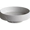 Картинка анонса товара «раковина boheme corian 400x130 amani grigio 801-gr накладная»