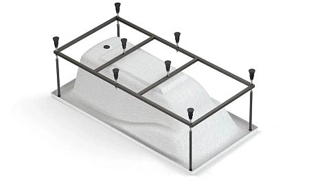 Каркас для ванны Cersanit ZEN 170 (K-RW-ZEN*170n) Каркас для ванны Cersanit ZEN 170 (K-RW-ZEN*170n)