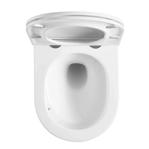 Унитаз подвесной Lemark GLAZER, безободковый с сиденьем микролифт,смыв торнадо, белый глянец 9614003 Унитаз подвесной Lemark GLAZER, безободковый с сиденьем микролифт,смыв торнадо, белый глянец 9614003