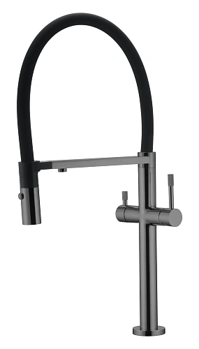 Смеситель для кухни Boheme Uno 115-SGM Смеситель для кухни Boheme Uno 115-SGM