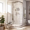 Душевой уголок STWORKI Хельсинки 90x90 см профиль хром матовый 408990