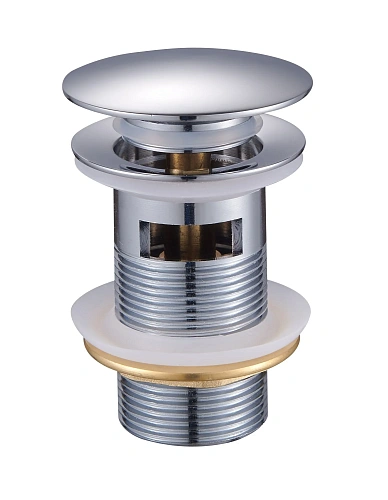 Донный клапан Raglo R600.03 с переливом, хром Донный клапан Raglo R600.03 с переливом, хром