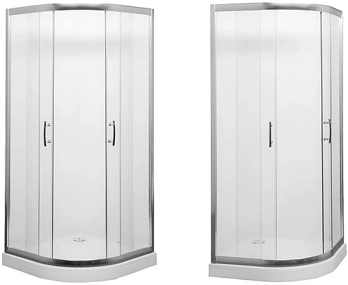 Душевой уголок Aquanet Alfa NAA2142 100x100, R550, прозрачное стекло 00185040 Душевой уголок Aquanet Alfa NAA2142 100x100, R550, прозрачное стекло 00185040