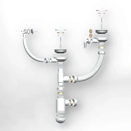 Сифон для кухни Granula GRAND СФ-0005 Сифон для кухни Granula GRAND СФ-0005