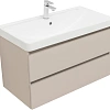 Тумба под раковину Aquanet Вега 2.0 90 бежевый 00337944 подвесная Тумба под раковину Aquanet Вега 2.0 90 бежевый 00337944 подвесная