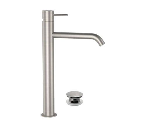 Смеситель для раковины Remer X Style INOX SSX10LXLB, нержавеющая сталь Смеситель для раковины Remer X Style INOX SSX10LXLB, нержавеющая сталь