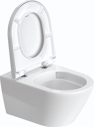 Унитаз подвесной Duravit D-Neo 45770900A1 Rimless с сиденьем микролифт Soft Close, цвет белый Унитаз подвесной Duravit D-Neo 45770900A1 Rimless с сиденьем микролифт Soft Close, цвет белый
