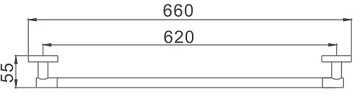 Полотенцедержатель Haiba HB1701-1 Полотенцедержатель Haiba HB1701-1