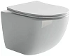 Унитаз подвесной Ceramica Nova FORMA CN3009 белый с сиденьем Унитаз подвесной Ceramica Nova FORMA CN3009 белый с сиденьем