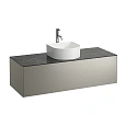 Тумба под раковину Laufen Sonar 1200 1 ящик, с отверстием, белый матовый + nero marquina 4.0542.5.03 4.0542.5.034.143.1 Тумба под раковину Laufen Sonar 1200 1 ящик, с отверстием, белый матовый + nero marquina 4.0542.5.03 4.0542.5.034.143.1