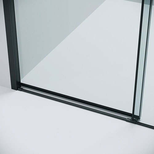 Боковая стенка GROSSMAN Style 200.K33.05.80.21.00 (80x195) черный матовый, стекло прозрачное Боковая стенка GROSSMAN Style 200.K33.05.80.21.00 (80x195) черный матовый, стекло прозрачное