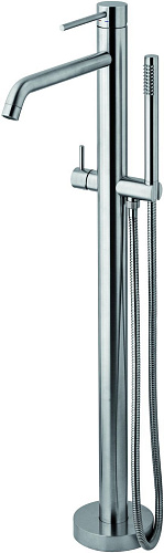 Смеситель для ванны Paffoni Light LIG032ST сталь Смеситель для ванны Paffoni Light LIG032ST сталь