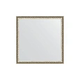 Зеркало в багетной раме Evoform Definite BY 0775 61 x 61 см, мельхиор Зеркало в багетной раме Evoform Definite BY 0775 61 x 61 см, мельхиор