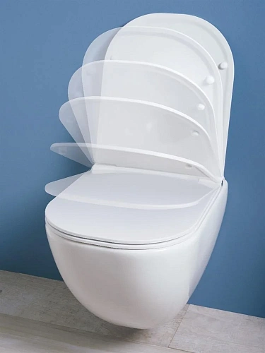 Унитаз подвесной Laufen Basal Combipack безободковый, крышка микролифт, крепление Easyfit, белый, 8. 8.66E1.0.000.000.1 Унитаз подвесной Laufen Basal Combipack безободковый, крышка микролифт, крепление Easyfit, белый, 8. 8.66E1.0.000.000.1