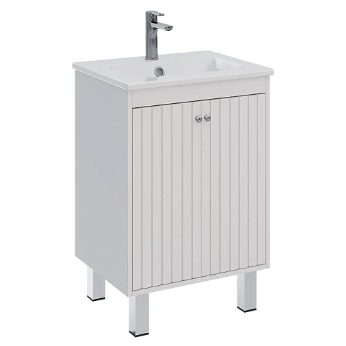 Тумба под раковину Lemark ROMANCE 60 см подвесная/напольная, белый LM07R60T Тумба под раковину Lemark ROMANCE 60 см подвесная/напольная, белый LM07R60T