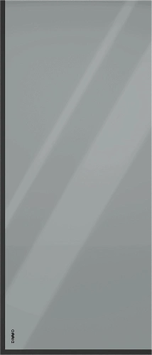 Шторка на ванну DIWO Анапа неподвижная, 70х140, профиль черный матовый, тонированное стекло 583136 Шторка на ванну DIWO Анапа неподвижная, 70х140, профиль черный матовый, тонированное стекло 583136