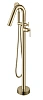 Смеситель для ванны Boheme ETERNA 179-G GOLD напольный
