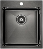Картинка анонса товара «кухонная мойка paulmark favor pm214551-gm вороненая сталь 450х510мм»
