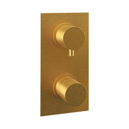 Смеситель для душа Remer Edge EG592BG, золото брашированное Смеситель для душа Remer Edge EG592BG, золото брашированное