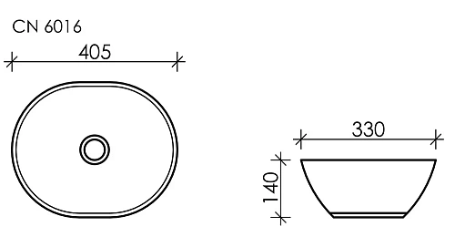 Раковина Ceramica Nova Element CN6016 Раковина Ceramica Nova Element CN6016